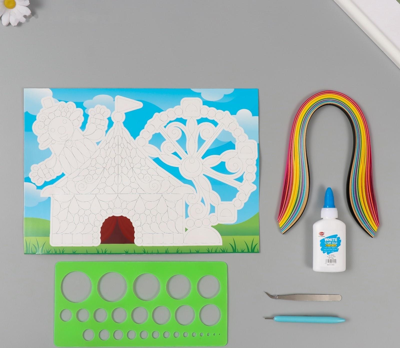 Набор для квиллинга 170 полосок с инструментами 