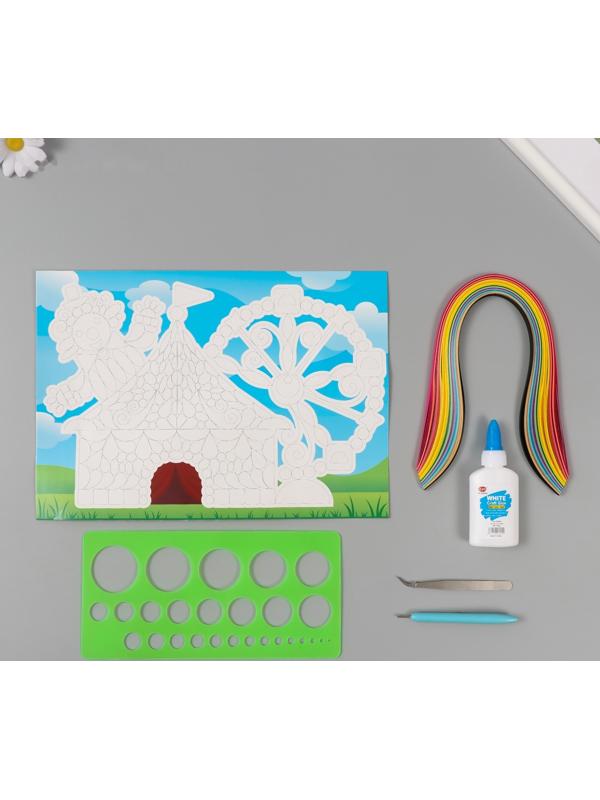 Набор для квиллинга 170 полосок с инструментами 