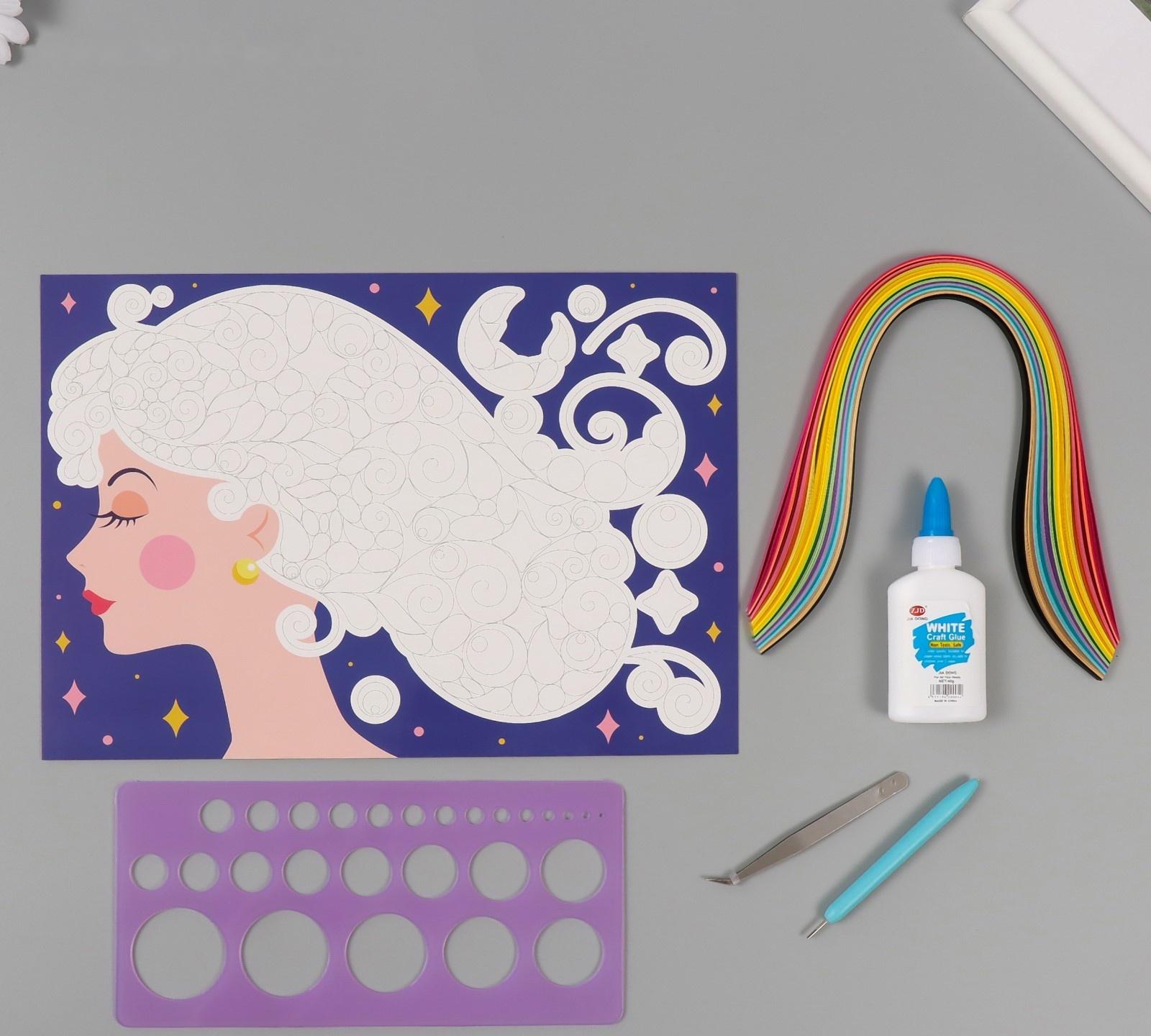 Набор для квиллинга 170 полосок с инструментами 