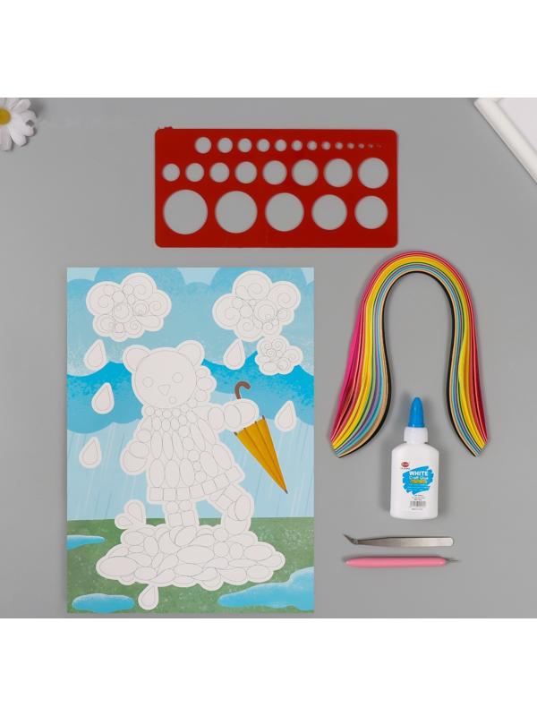 Набор для квиллинга 170 полосок с инструментами 