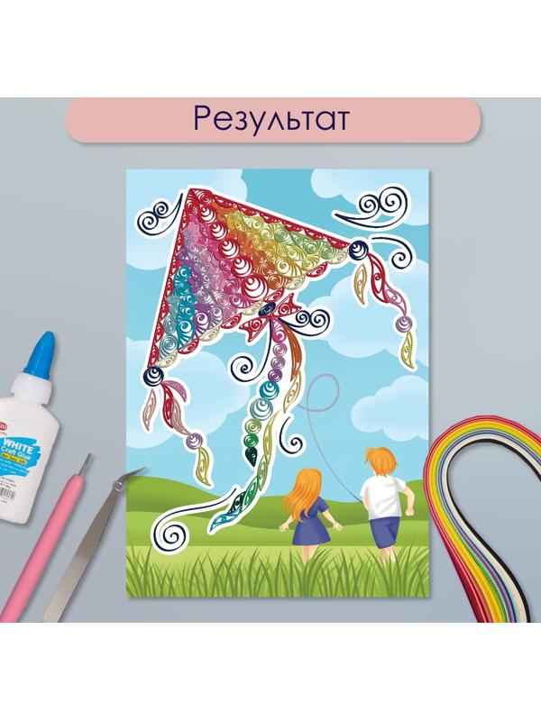 Набор для квиллинга 170 полосок с инструментами 