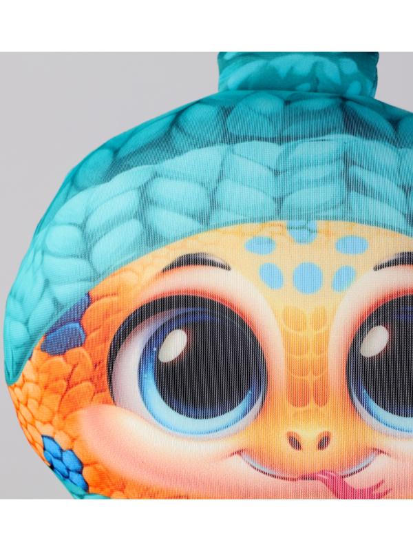 Антистресс игрушка «Змея пятнистая в шапке»