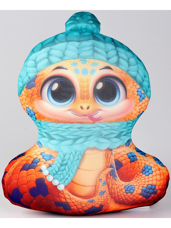 Антистресс игрушка «Змея пятнистая в шапке»