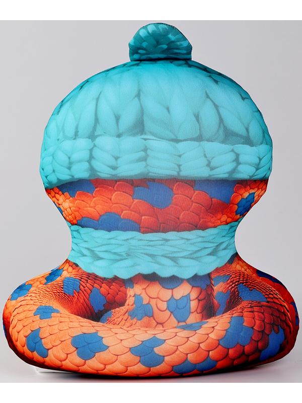 Антистресс игрушка «Змея пятнистая в шапке»