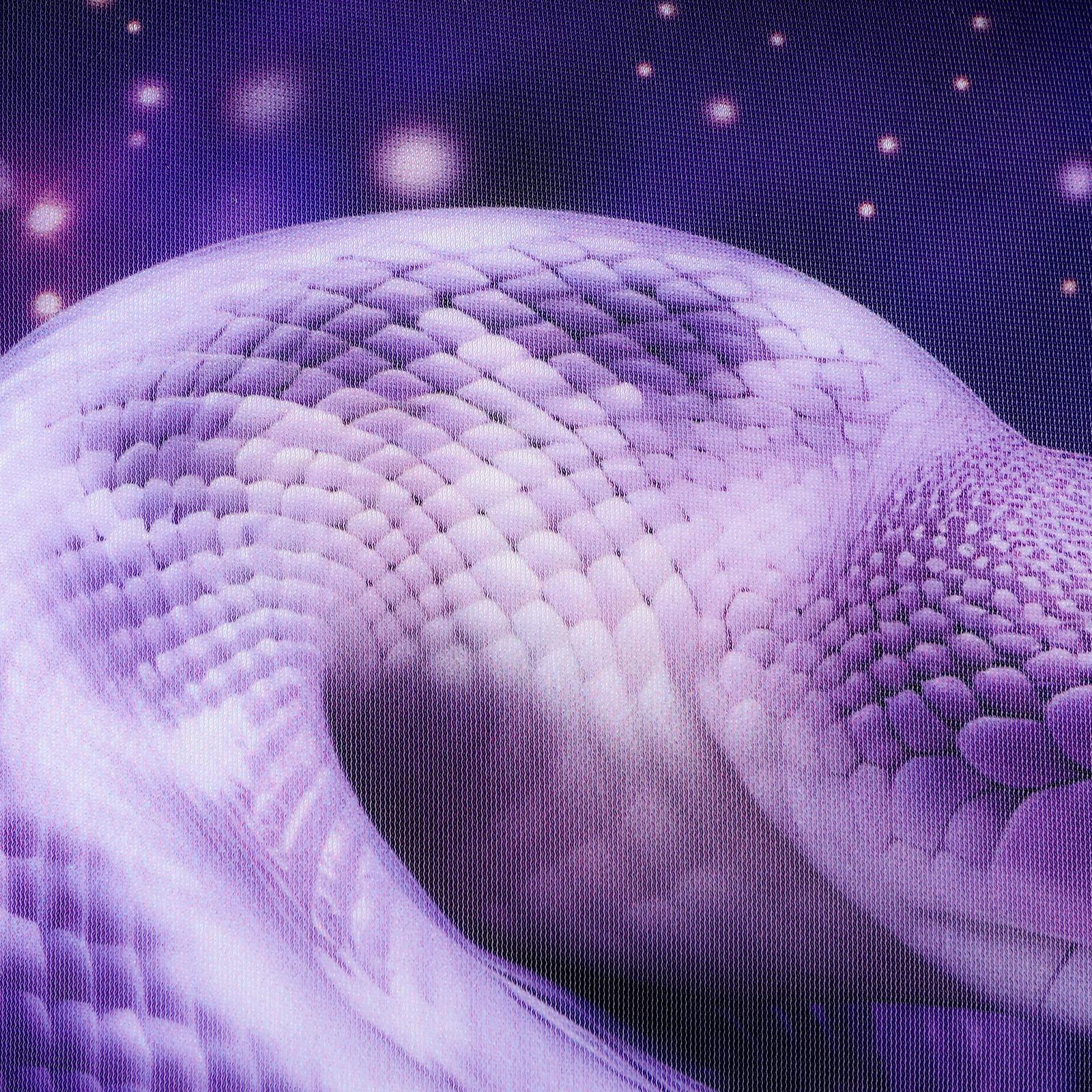 Подушка декоративная антистресс «Змея», фиолетовая