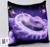 Подушка декоративная антистресс «Змея», фиолетовая