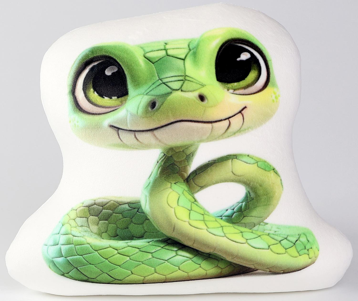 Антистресс игрушка «Змея» зелёная