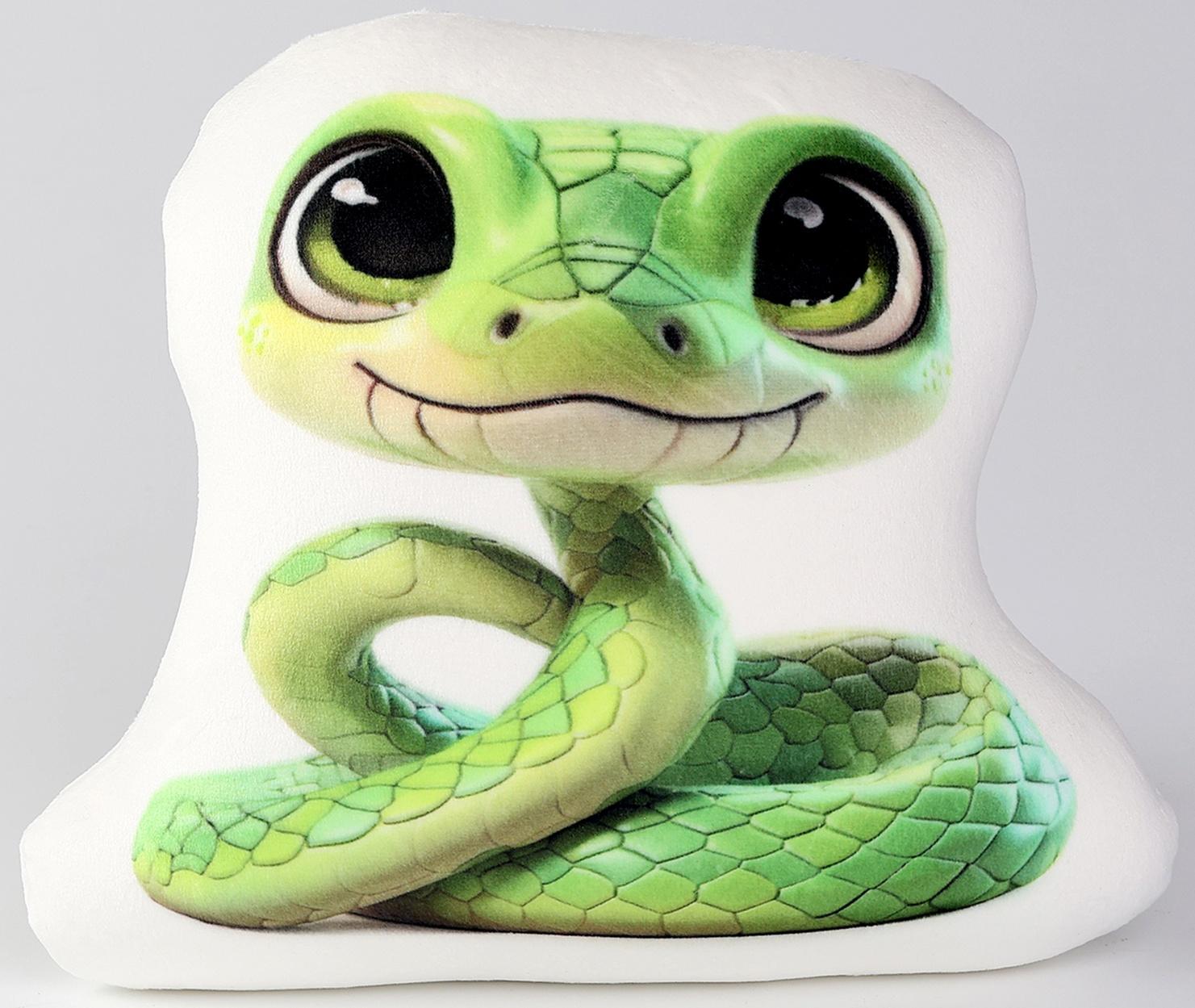 Антистресс игрушка «Змея» зелёная