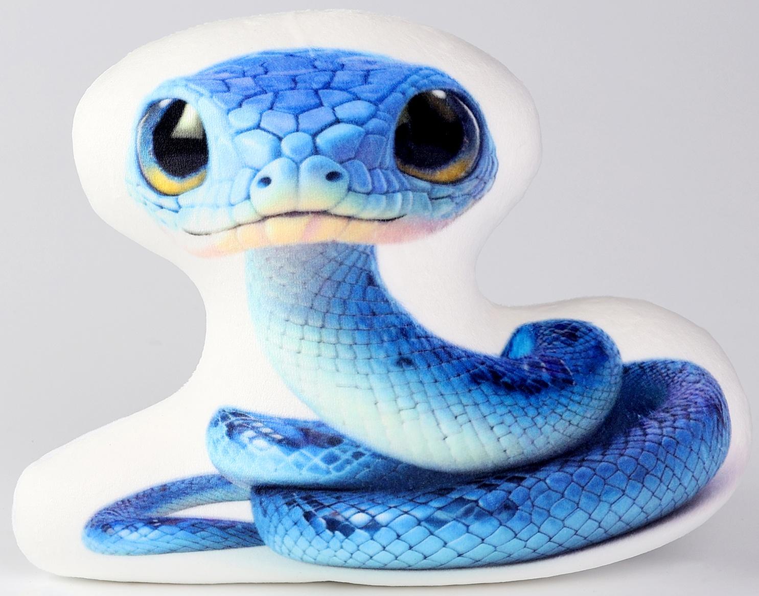 Антистресс игрушка «Змея» синяя