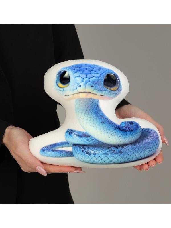 Антистресс игрушка «Змея» синяя