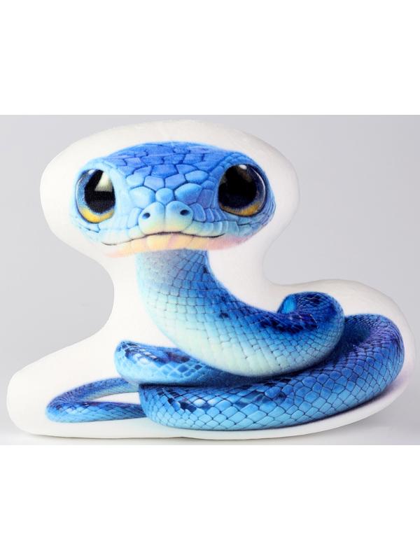 Антистресс игрушка «Змея» синяя