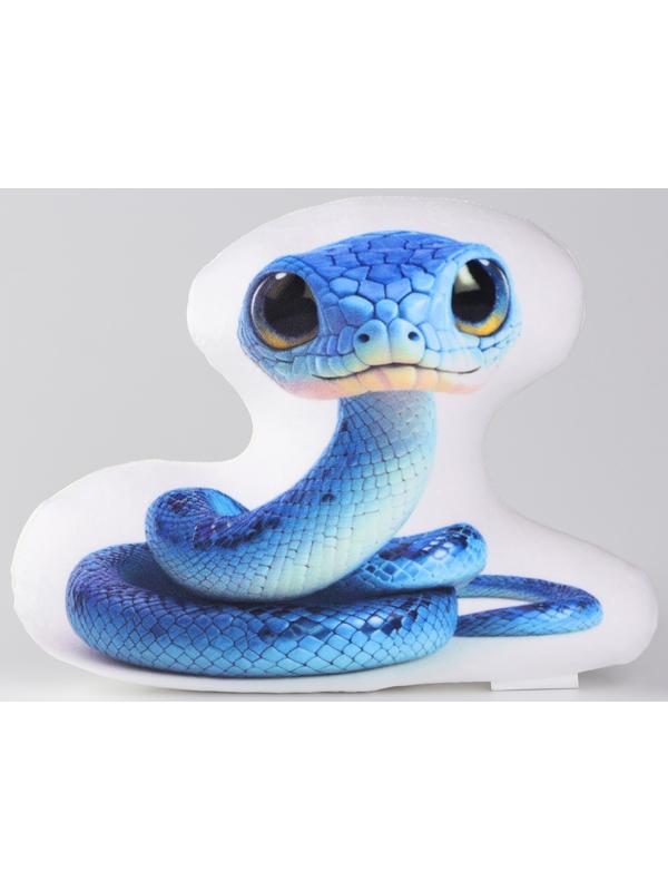 Антистресс игрушка «Змея» синяя