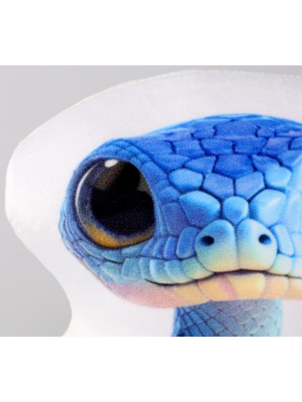 Антистресс игрушка «Змея» синяя