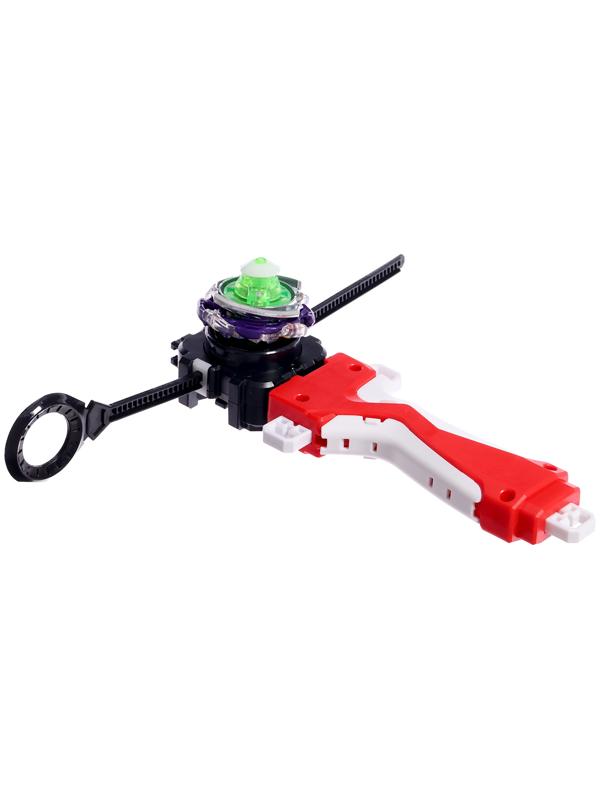 Боевой волчок ULTRA SPIN, с устройством для запуска, цвет МИКС