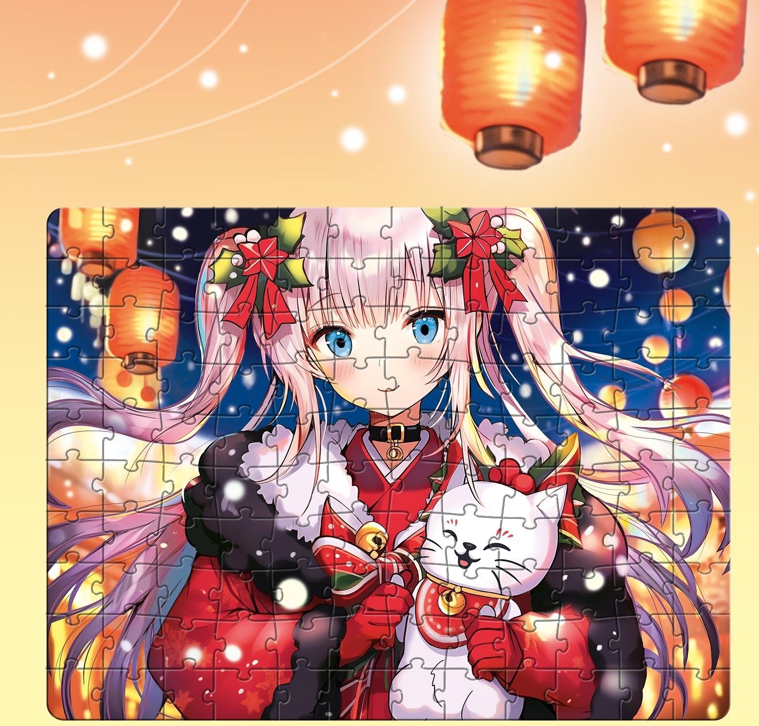 Пазл светящийся «Китайское рождество», 120 деталей