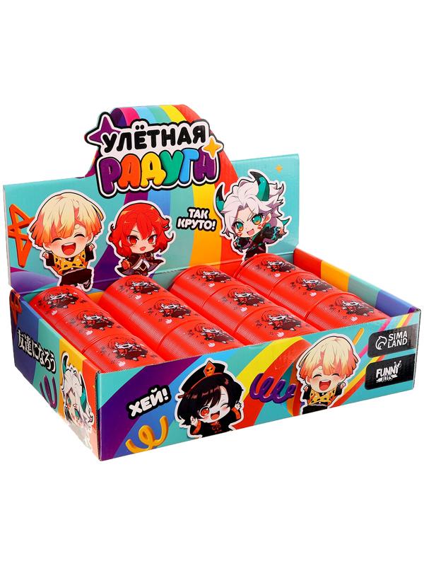 Спираль - радуга «Анимешки» , d=7.5 см, в шоубоксе