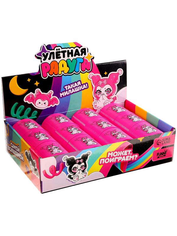 Спираль - радуга «Милашка», d=7.5 см, в шоубоксе