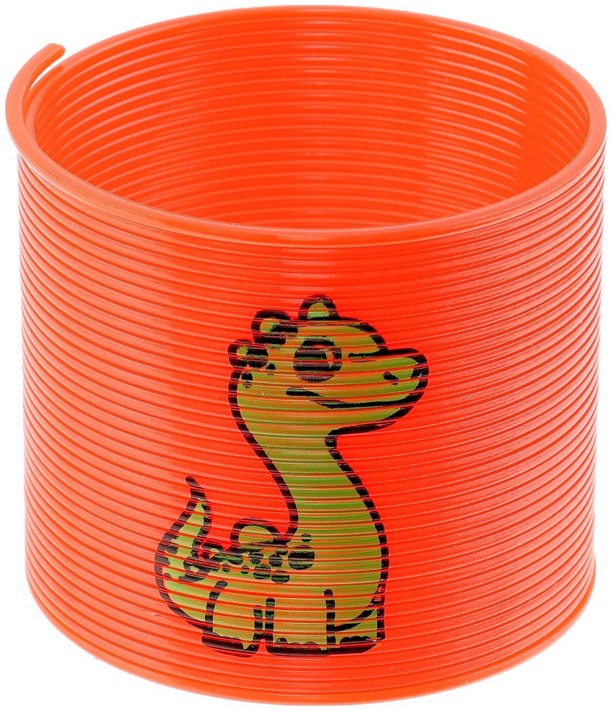 Спираль - радуга «Дино», d=7.5 см, в шоубоксе