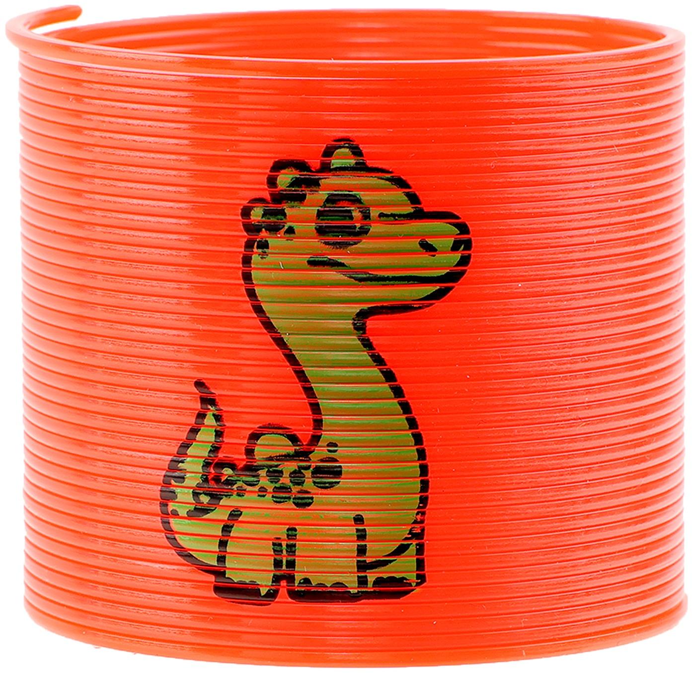 Спираль - радуга «Дино», d=7.5 см, в шоубоксе