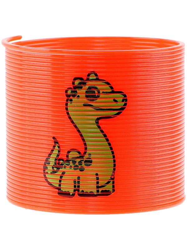 Спираль - радуга «Дино», d=7.5 см, в шоубоксе