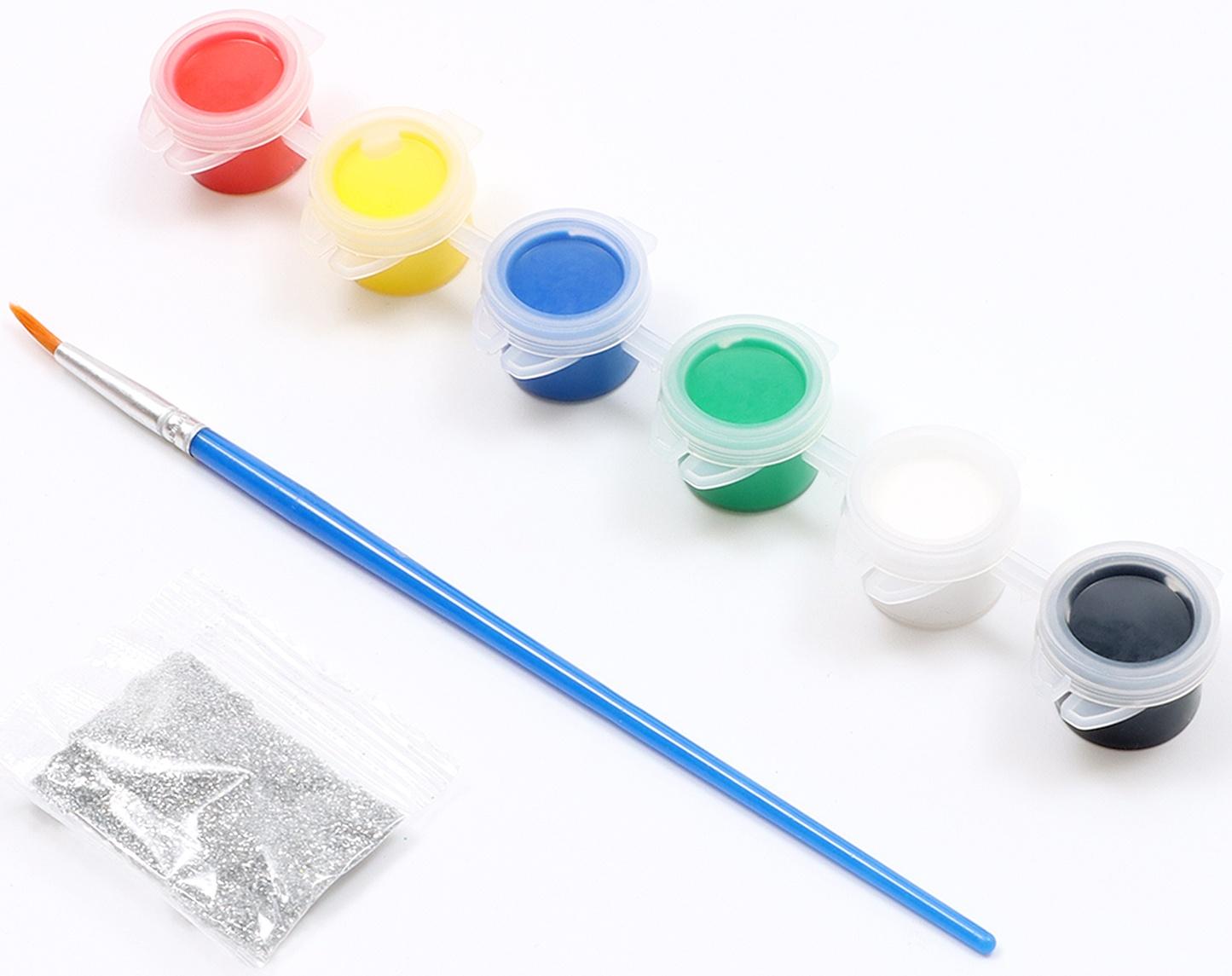 Адвент - календарь на новый год своими руками «Роспись по дереву», набор для творчества