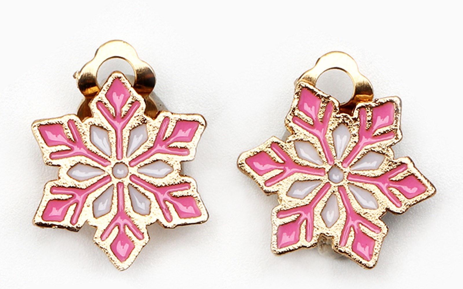 Серьги клипсы новогодние «Самой волшебной», на Новый год, 7 х 9 см