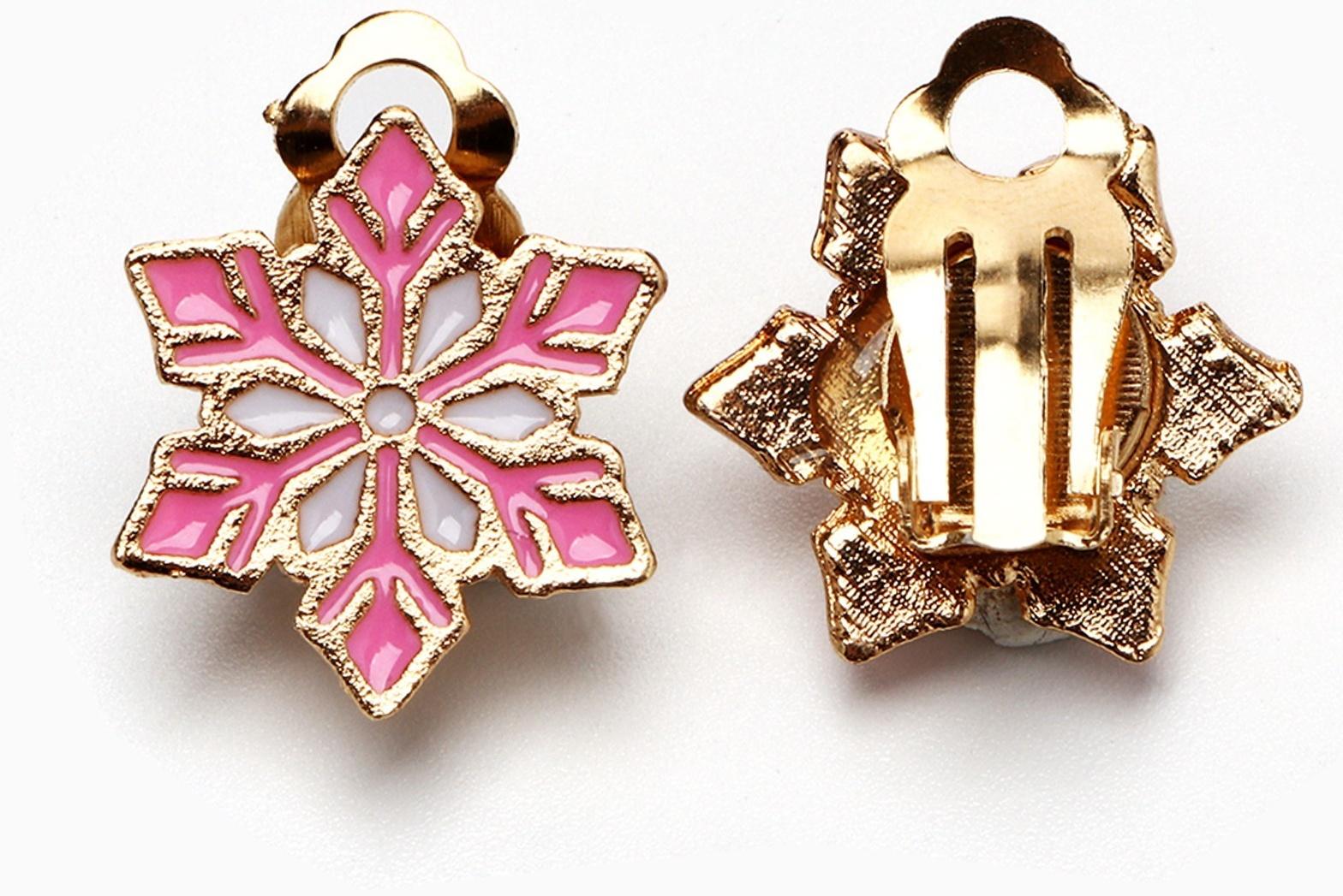 Серьги клипсы новогодние «Самой волшебной», на Новый год, 7 х 9 см