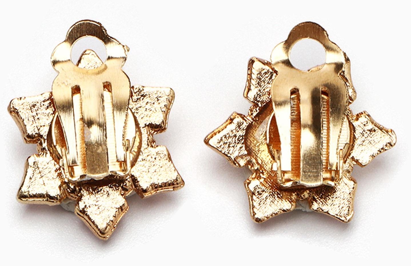 Серьги клипсы новогодние «Самой волшебной», на Новый год, 7 х 9 см