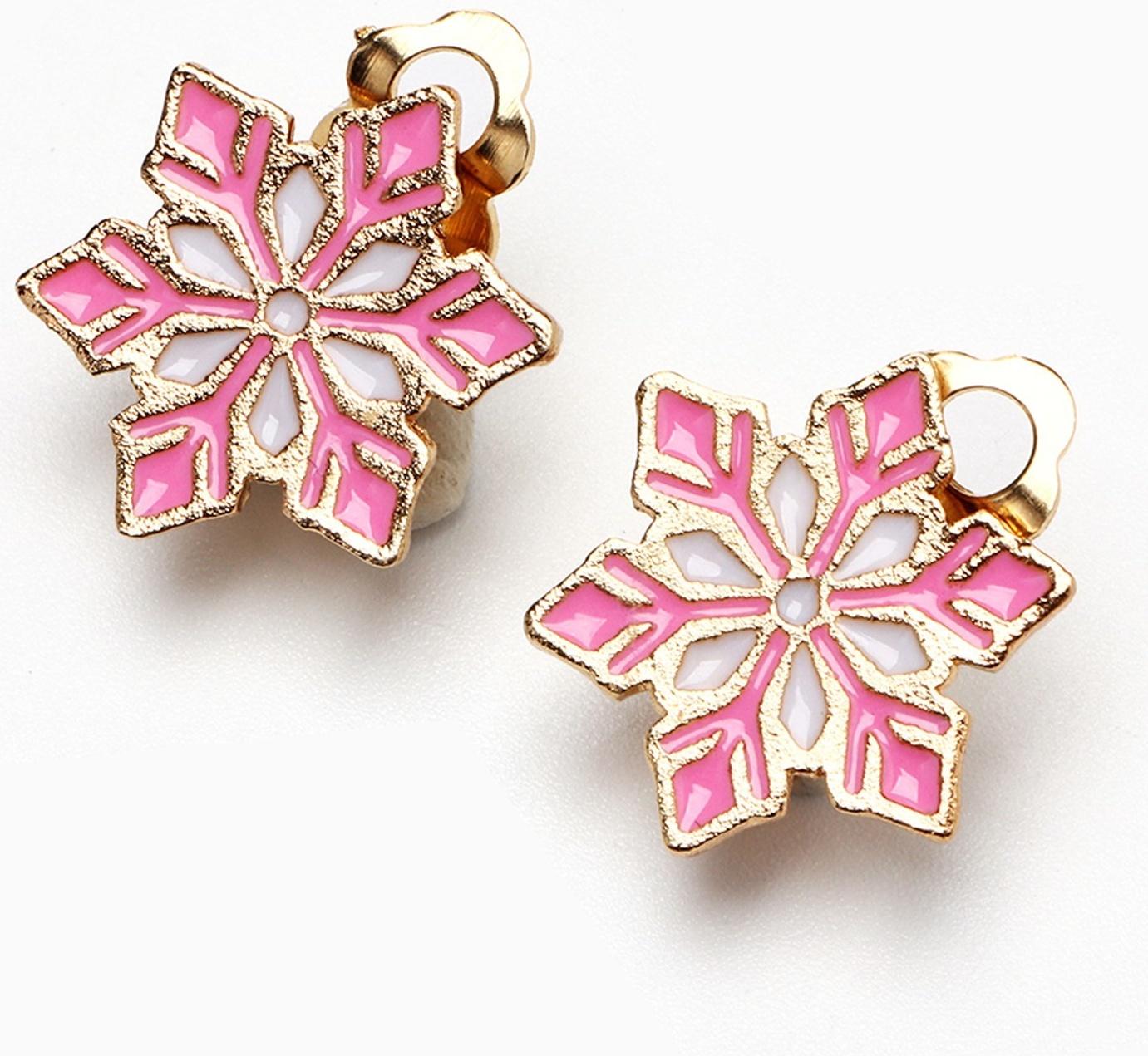 Серьги клипсы новогодние «Самой волшебной», на Новый год, 7 х 9 см