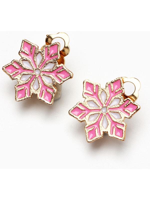 Серьги клипсы новогодние «Самой волшебной», на Новый год, 7 х 9 см