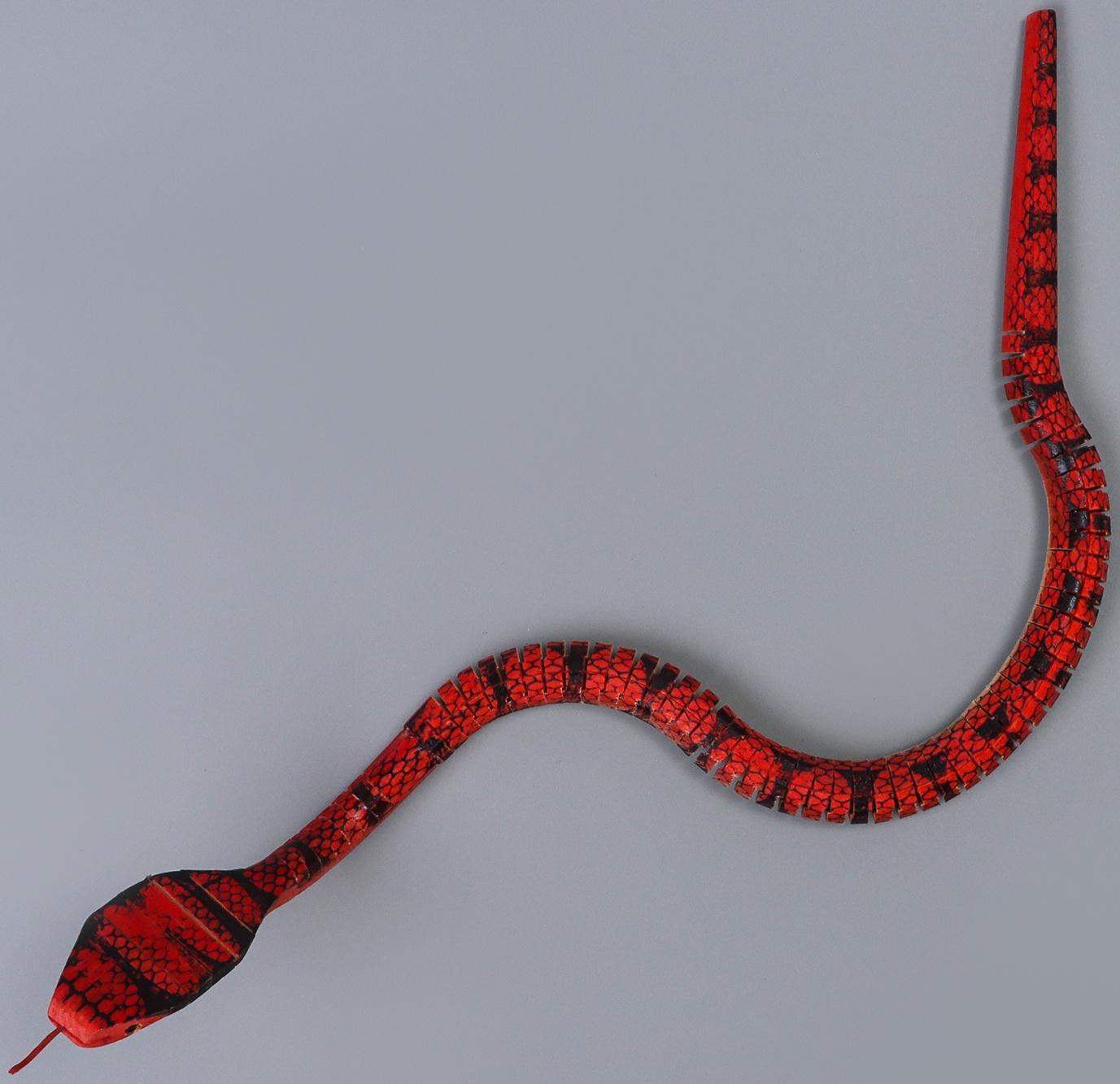 Деревянная игрушка «Змея Кобра», 60×2×2 см