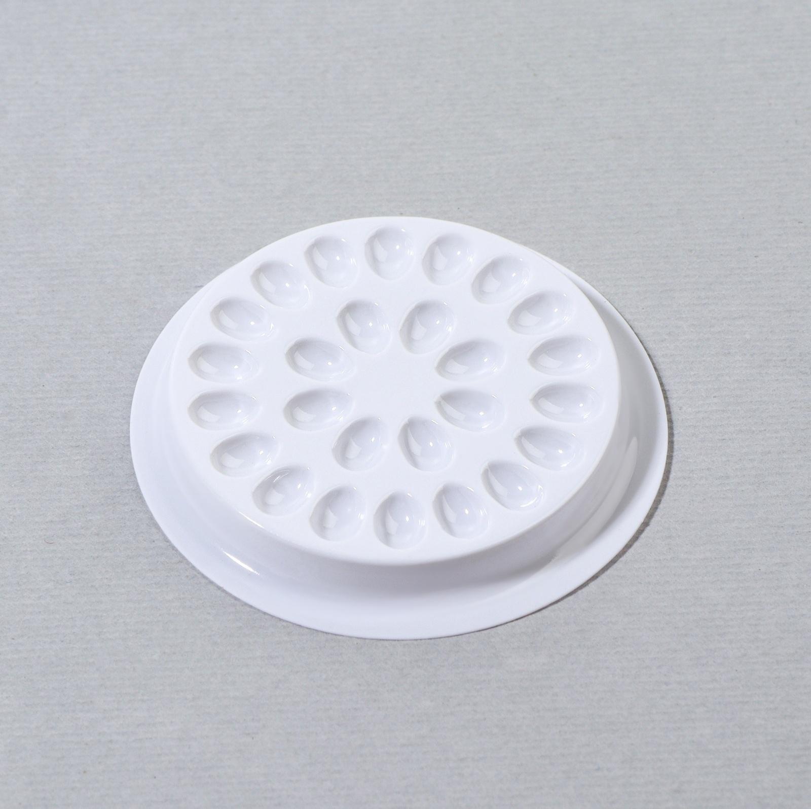 Лунки для смешивания клея, набор - 40 шт, 4,8 × 0,5 см, цвет белый