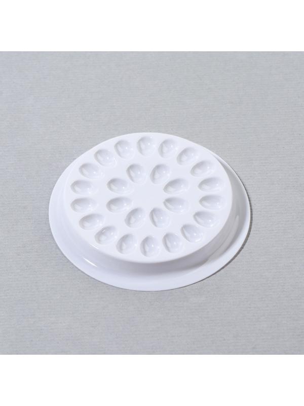 Лунки для смешивания клея, набор - 40 шт, 4,8 × 0,5 см, цвет белый