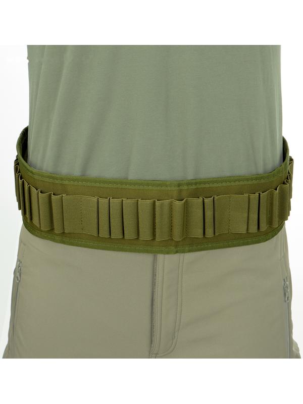 Патронташ охотничий, нейлон 1000d, на 30 патронов, хаки