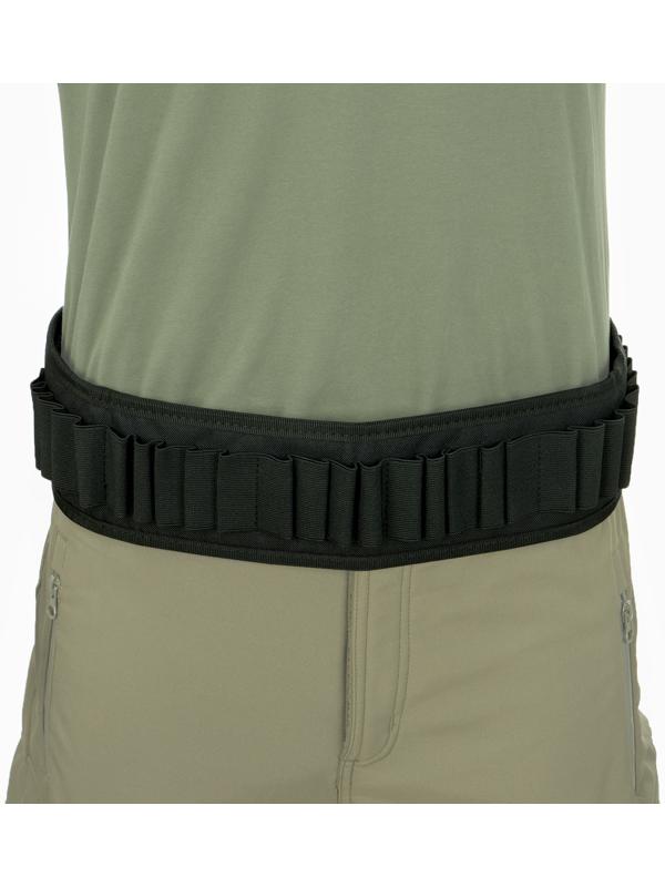 Патронташ охотничий, нейлон 1000d, на 30 патронов, черный