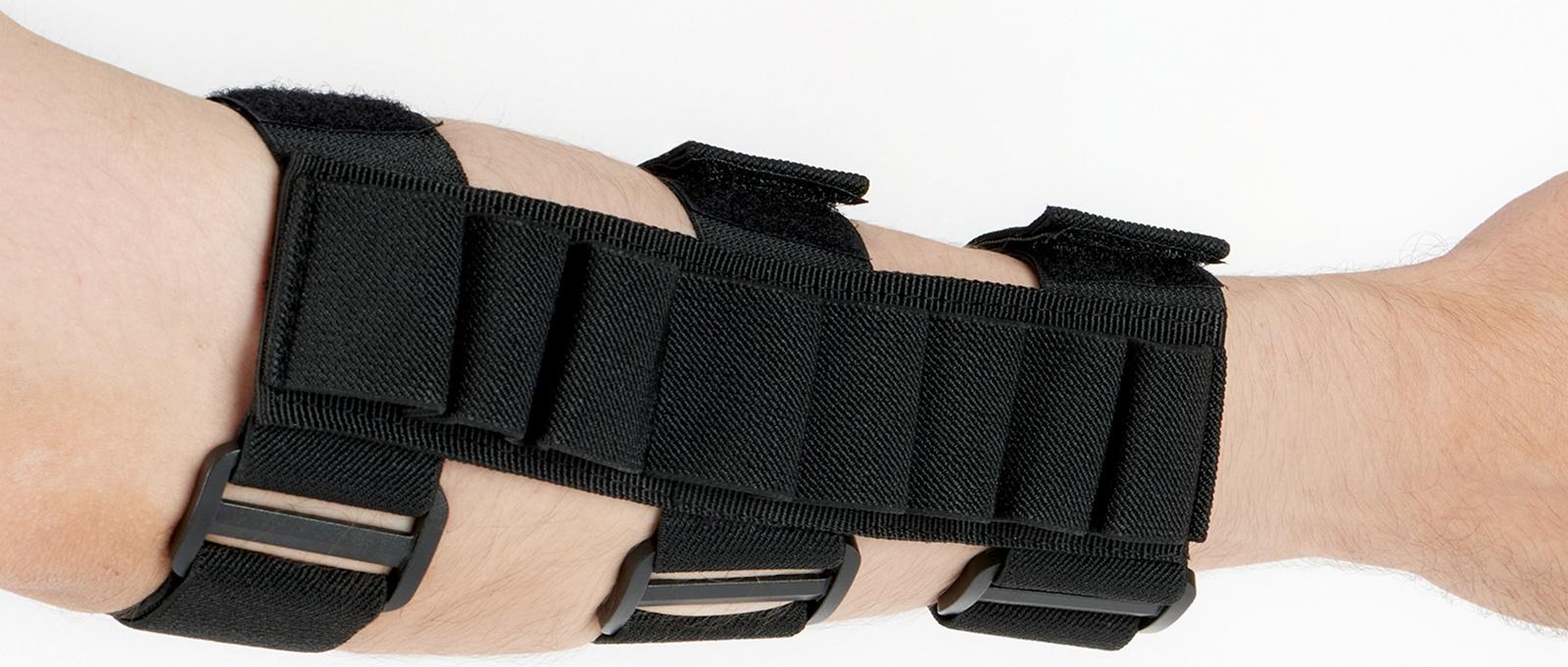 Патронташ охотничий на руку, нейлон, на 8 патронов, черный