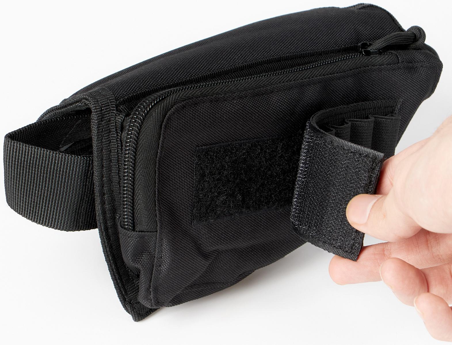 Патронташ на приклад, нейлон 1000d, черный