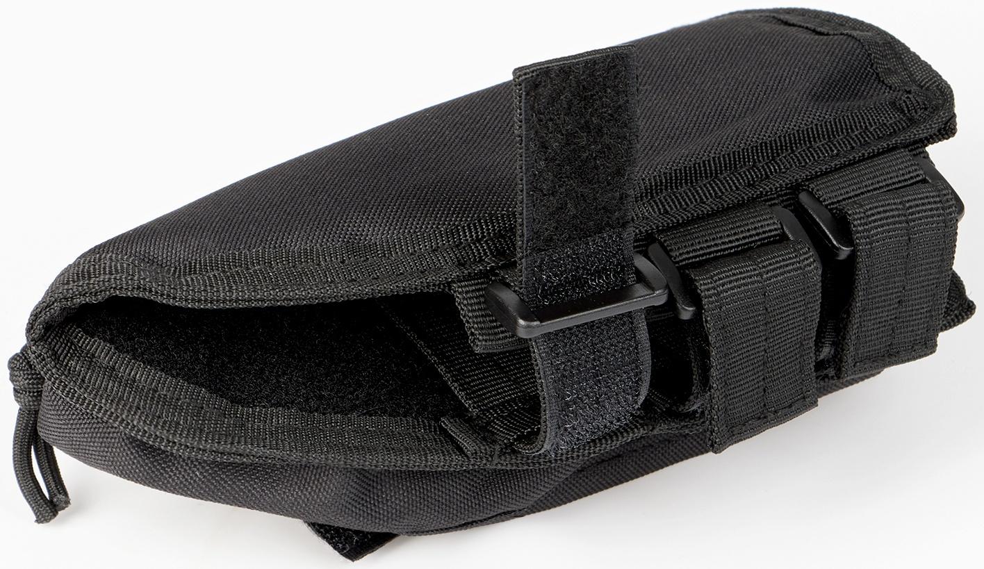 Патронташ на приклад, нейлон 1000d, черный