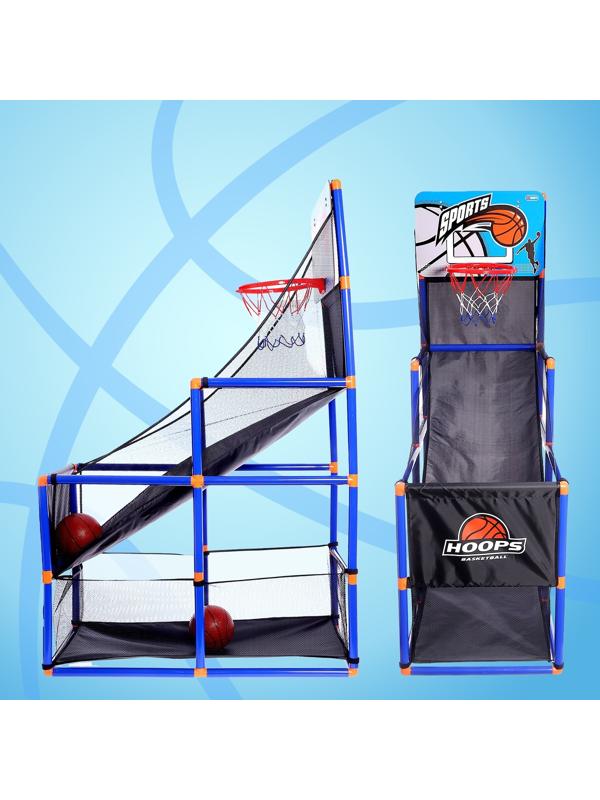 Баскетбольное кольцо «Король спорта», стойка-каркас, полный набор, 2 мяча, 142 см