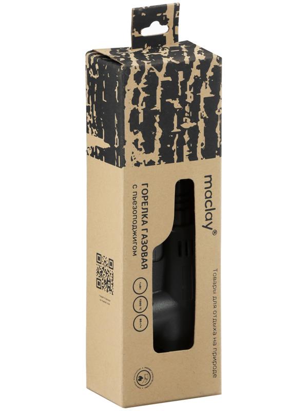 Горелка газовая maclay 8813, с пьезоподжигом