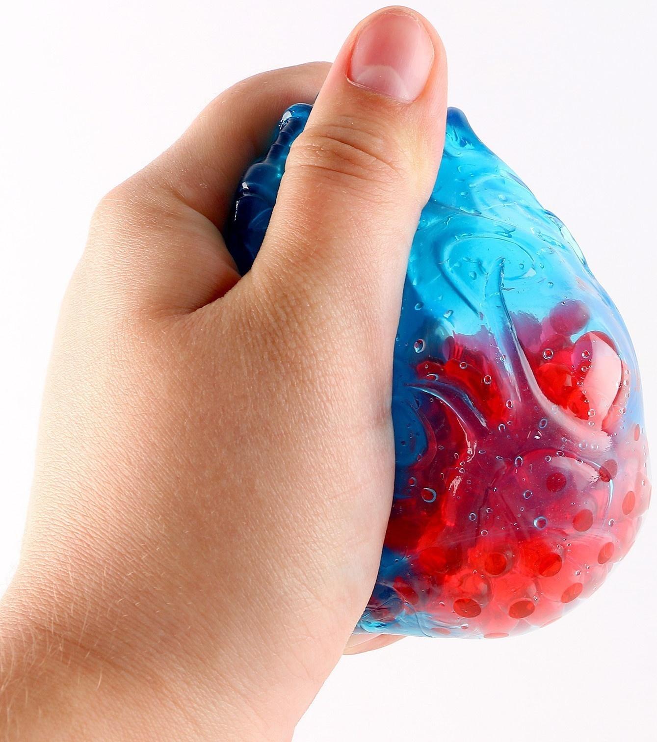 Антистресс сквиш мялка «Шар» с гидрогелем, в пакете, МИКС