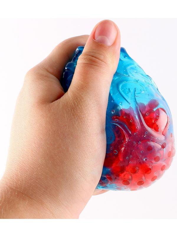 Антистресс сквиш мялка «Шар» с гидрогелем, в пакете, МИКС