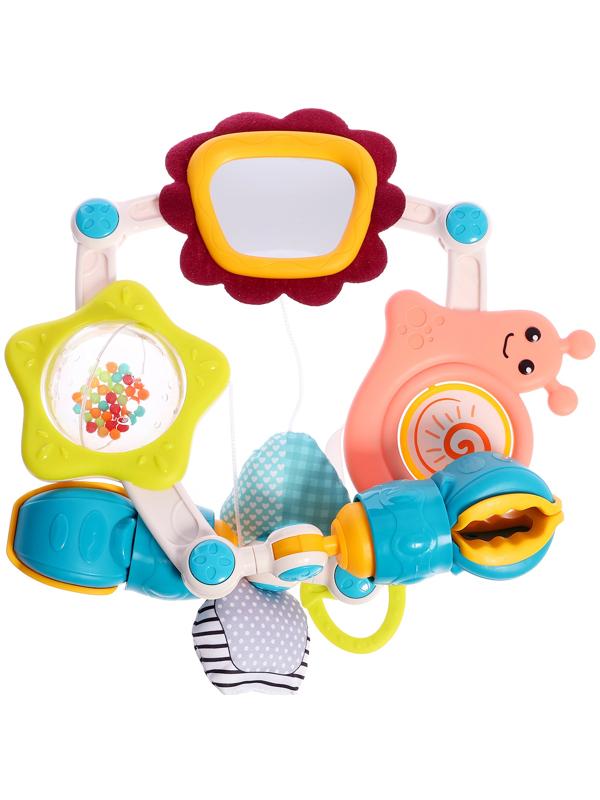 Развивающая дуга «Улитка», с подвижными элементами