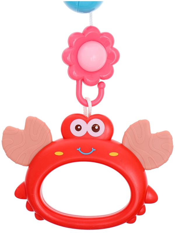 Музыкальный мобиль «Волшебные сны», русская озвучка, проекция, цвет голубой