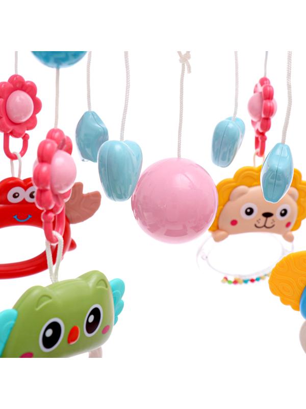 Музыкальный мобиль «Волшебные сны», русская озвучка, проекция, цвет голубой