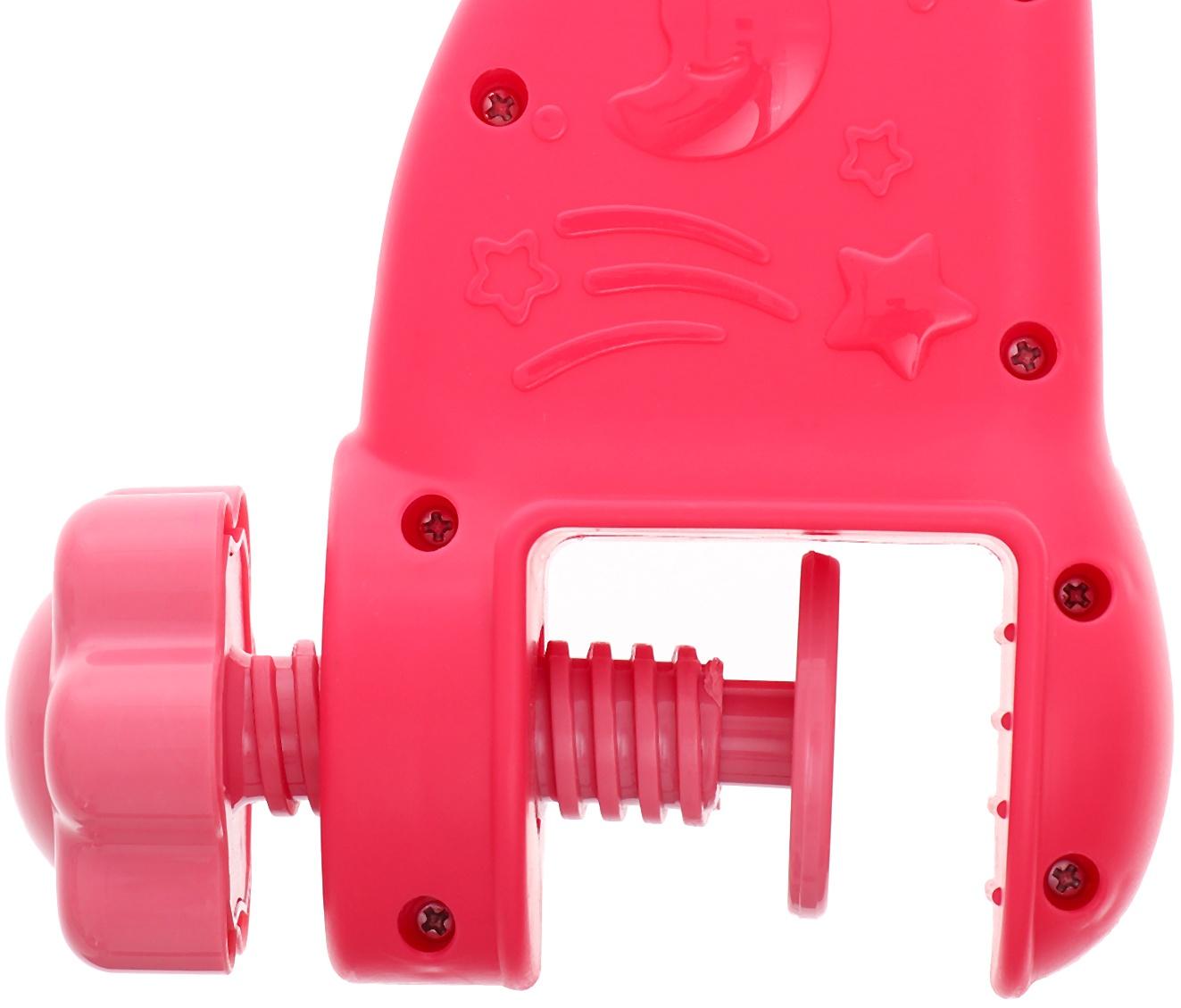 Музыкальный мобиль «Волшебные сны», русская озвучка, проекция, цвет розовый