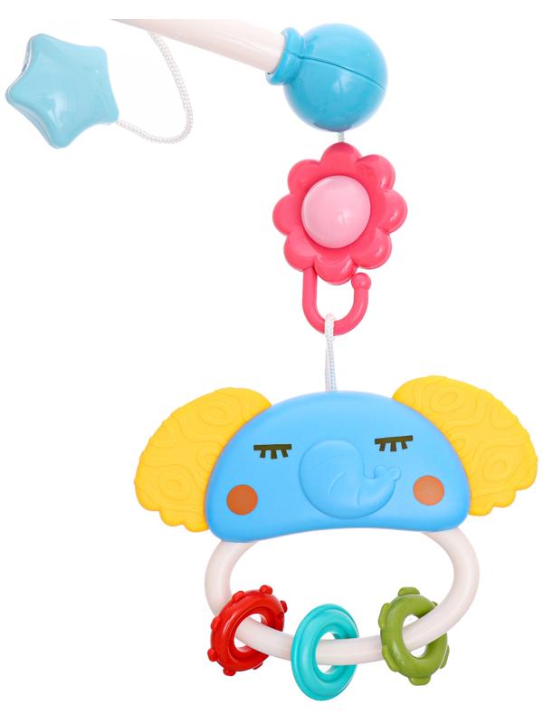 Музыкальный мобиль «Волшебные сны», русская озвучка, проекция, цвет розовый