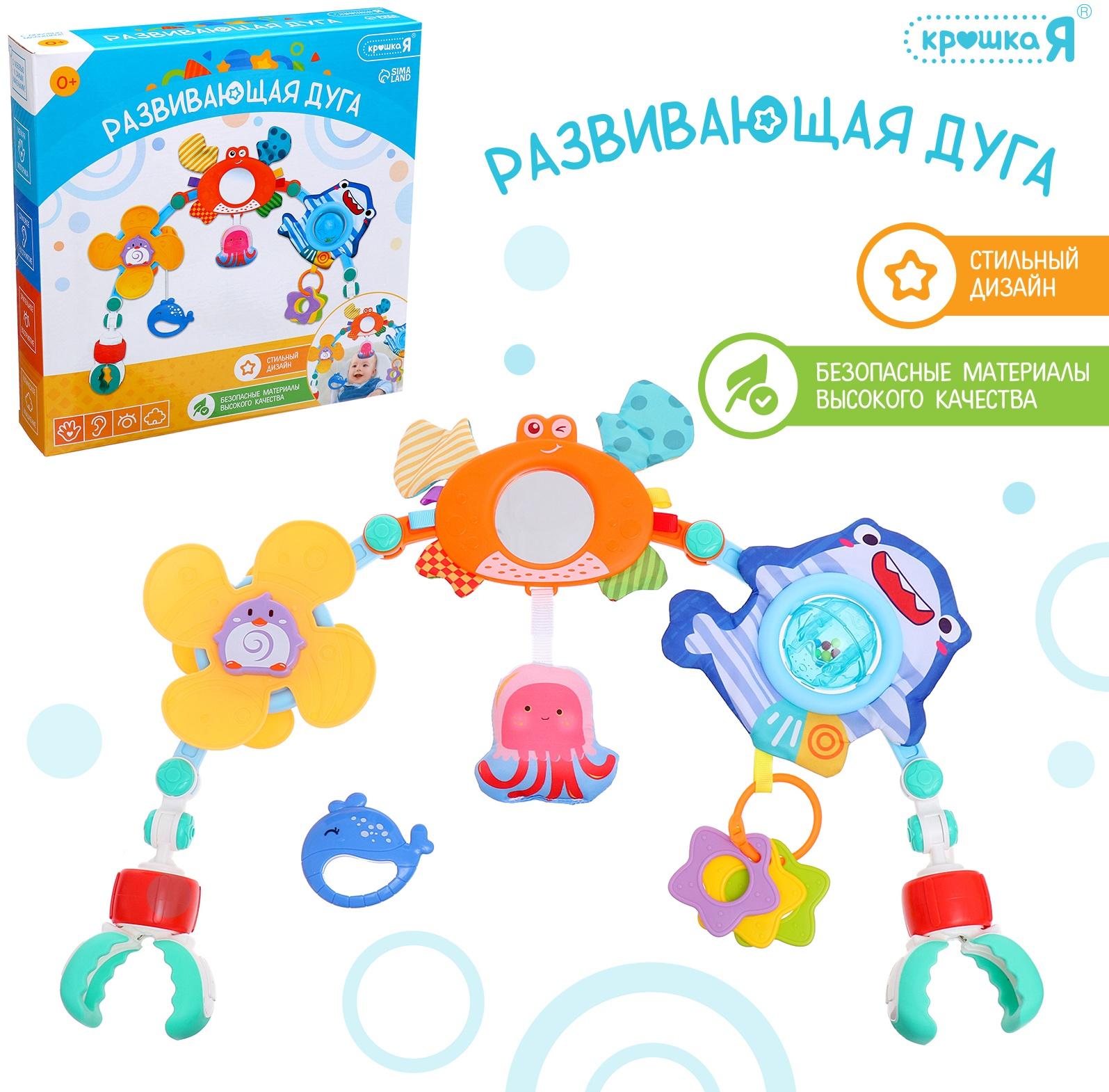 Развивающая дуга на кроватку и коляску