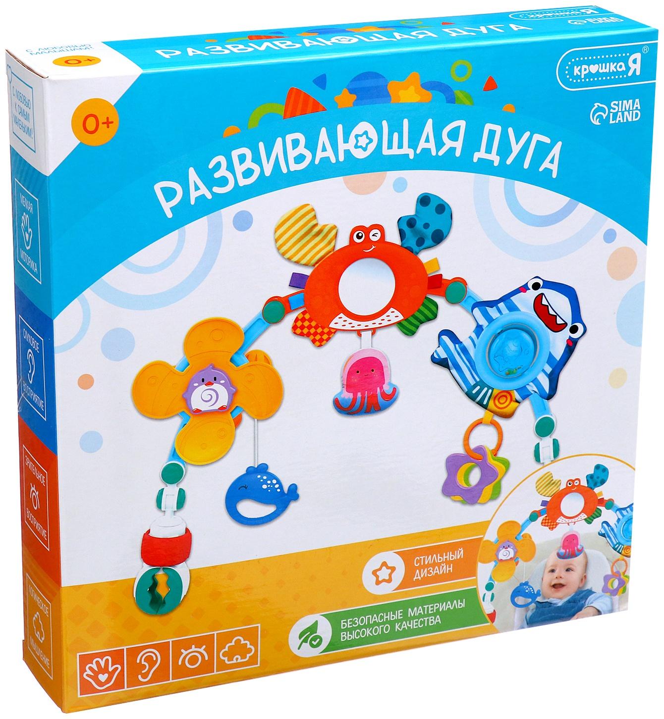 Развивающая дуга на кроватку и коляску