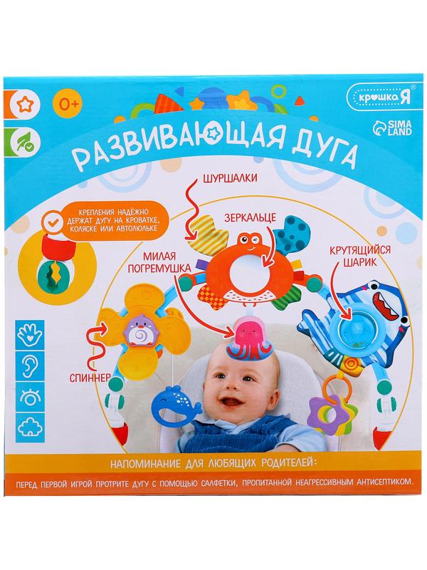 Развивающая дуга на кроватку и коляску